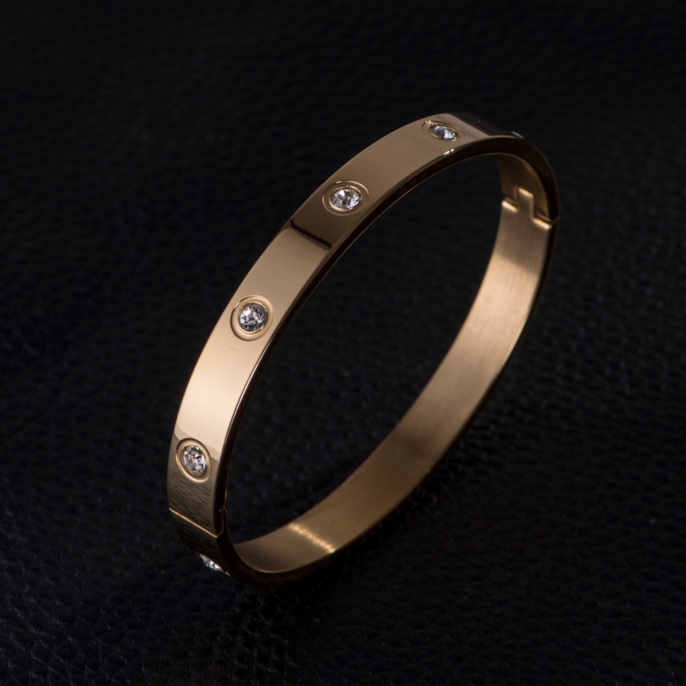 3pcs/set Luxury Micro Pave CZ Crown Roman Royal Charm Men Bracelets Stainless Steel Crystals Bangles Couple Handmade Jewelry Gift