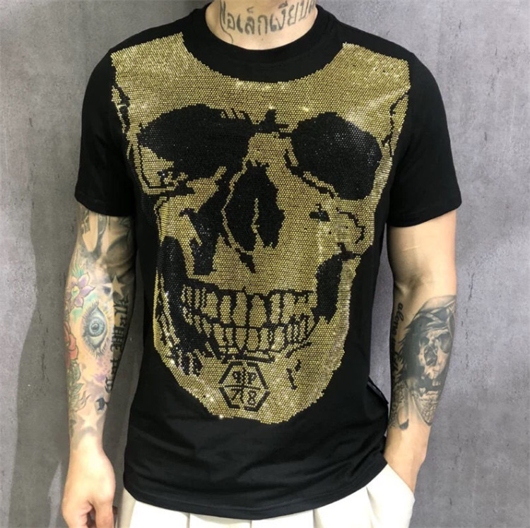 quality German tide brand skull head ironing short sleeve T-shirt 2021 spring summer men's casual round neck top
quality German tide brand skull head ironing short sleeve T-shirt 2021 spring summer men's casual round neck top