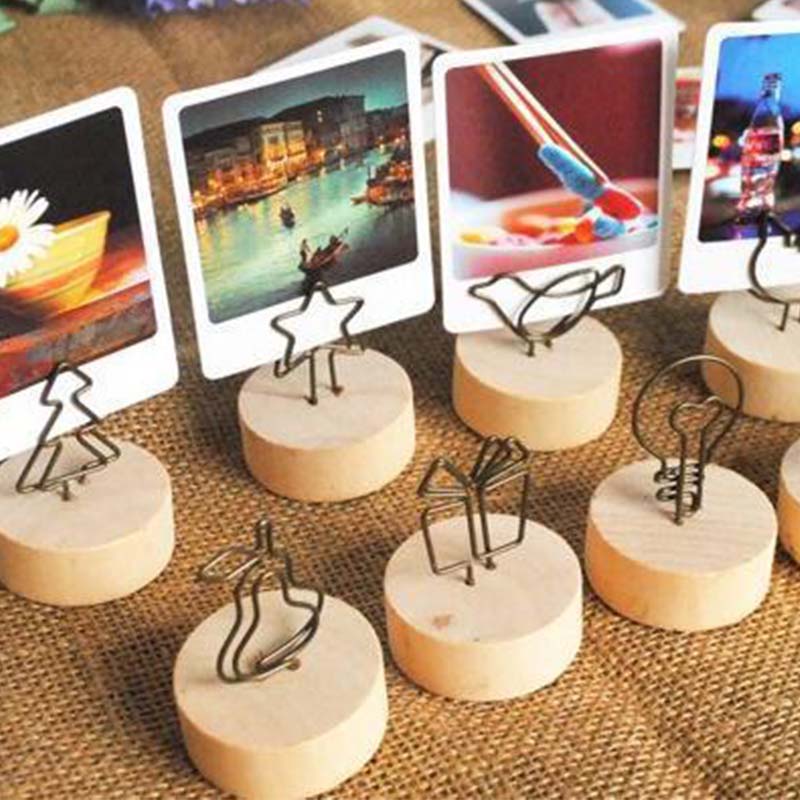 Wood+Iron Photo Clips Folder Home Decorations Office Table Standing Decorative Shelves Creative Birthday Gifts
Wood+Iron Photo Clips Folder Home Decorations Office Table Standing Decorative Shelves Creative Birthday Gifts