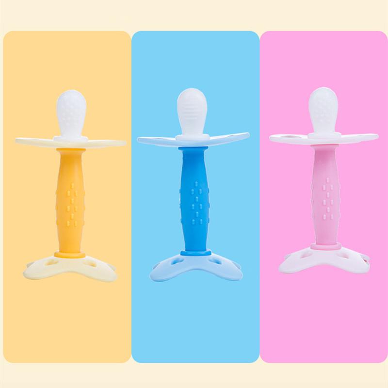 Pacifiers# Baby Nimbler Pacifier Stick For Food-grade Safe BPA Free Silicone Infant Holder Nipples Soother Tooth Grinder