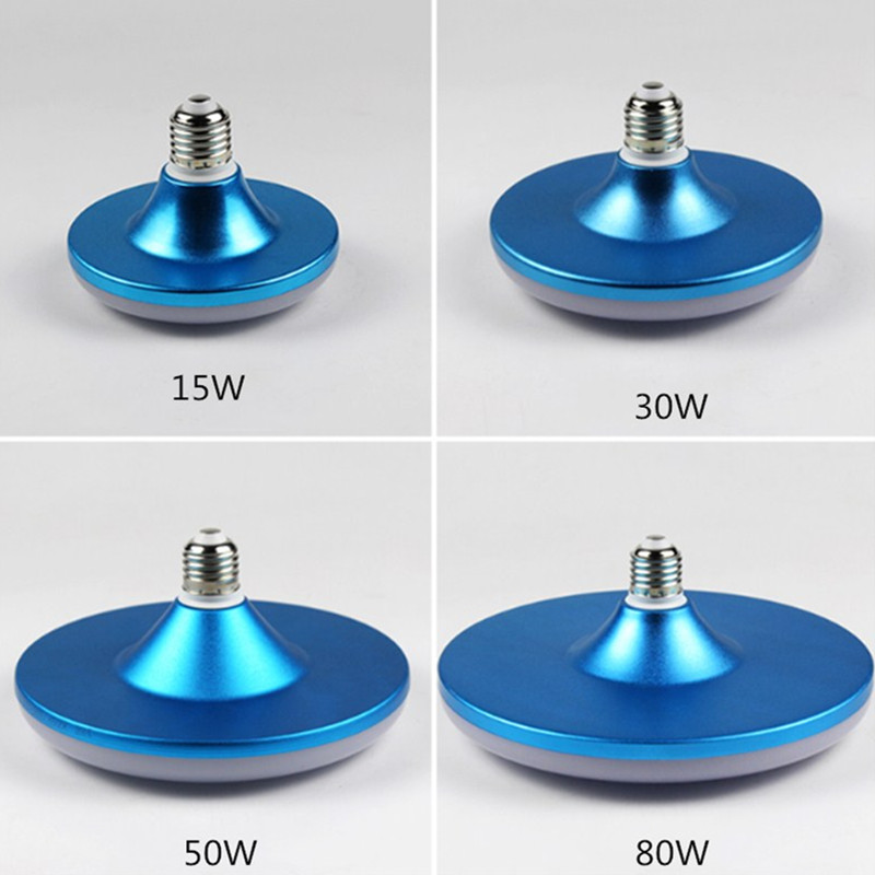 Energy Saving E27 Led Bulb Light 220V 60W 80W Lampada Ampoule Bombilla Super Bright UFO Lamp for Home Warehouse