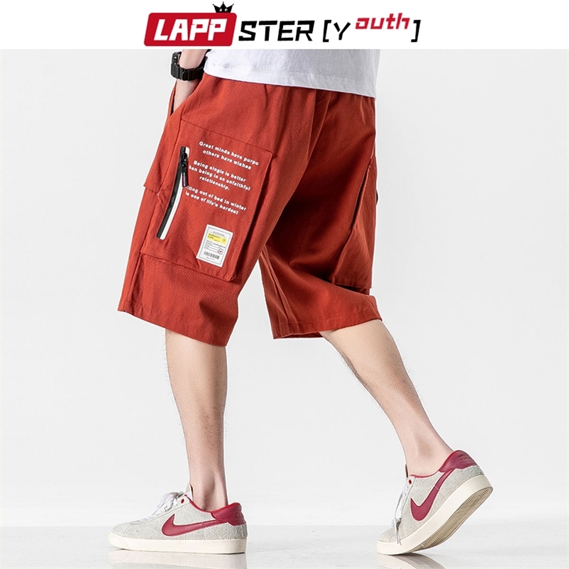 Mens Shorts Summer Streetwear Pckets Black Zipper Fashions Cotton Sweatshorts Japanese Seatpants 5XL 210420, White;black
Mens Shorts Summer Streetwear Pckets Black Zipper Fashions Cotton Sweatshorts Japanese Seatpants 5XL 210420, White;black