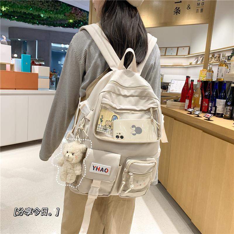 Backpack Fashion Casual Large Capacity School Bag For Teenagers Grils And Boys Women's 2021 Man Travel Designer Shoulder
Backpack Fashion Casual Large Capacity School Bag For Teenagers Grils And Boys Women's 2021 Man Travel Designer Shoulder