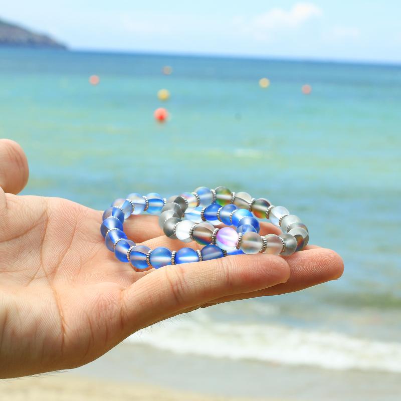 Charm Bracelets C.QUAN CHI Moonstone Beaded Chakra Yoga Stone Beads For Women Fashion Handmade Stretch Bangle Jewelry
Charm Bracelets C.QUAN CHI Moonstone Beaded Chakra Yoga Stone Beads For Women Fashion Handmade Stretch Bangle Jewelry