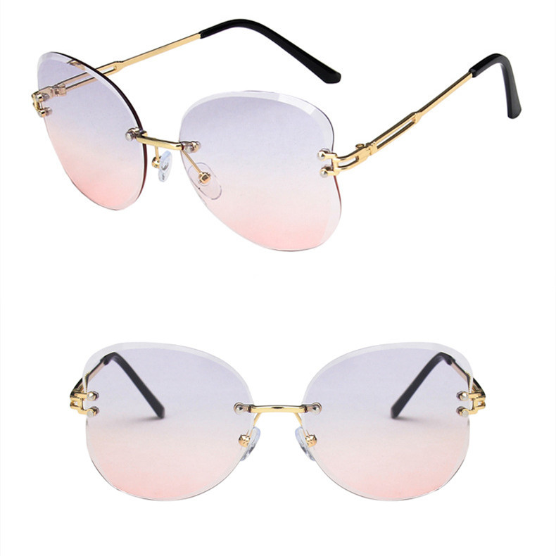 Designer brand womens sunglasses Butterfly Frameless Trimming European and Retro Trendy Gradient
Designer brand womens sunglasses Butterfly Frameless Trimming European and Retro Trendy Gradient