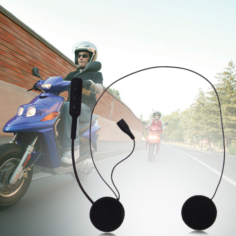 Bluetooth 5.0 Helmet Headset Headphone 3D Stereo Anti-interference