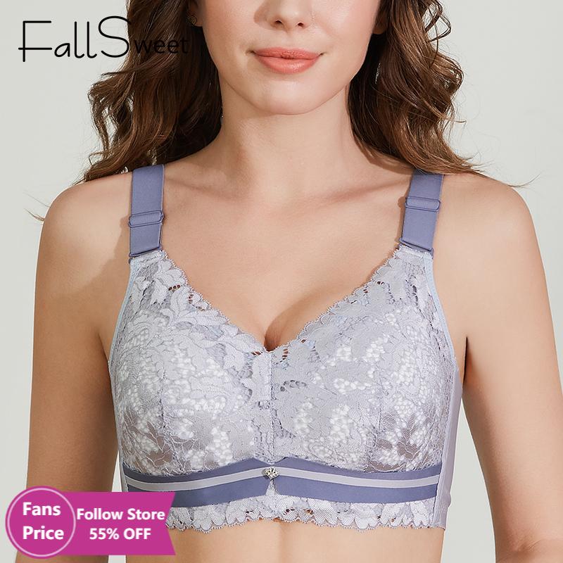 Bras FallSweet Wire Free For Women Plus Size Lingeire Sexy Lace Underwear Thin Cup Brassiere Floral Bralette B C D E, Beige
Bras FallSweet Wire Free For Women Plus Size Lingeire Sexy Lace Underwear Thin Cup Brassiere Floral Bralette B C D E, Beige