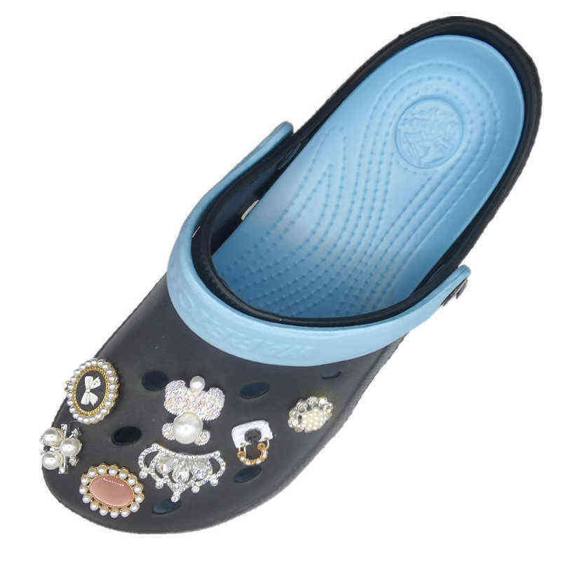 Shoes Accessories Cadena Diseador Para Croc Jeans Accesorios Coracin Zapatos Zueco Hebilla Colgante Regalo Nia 1 Ud 220301