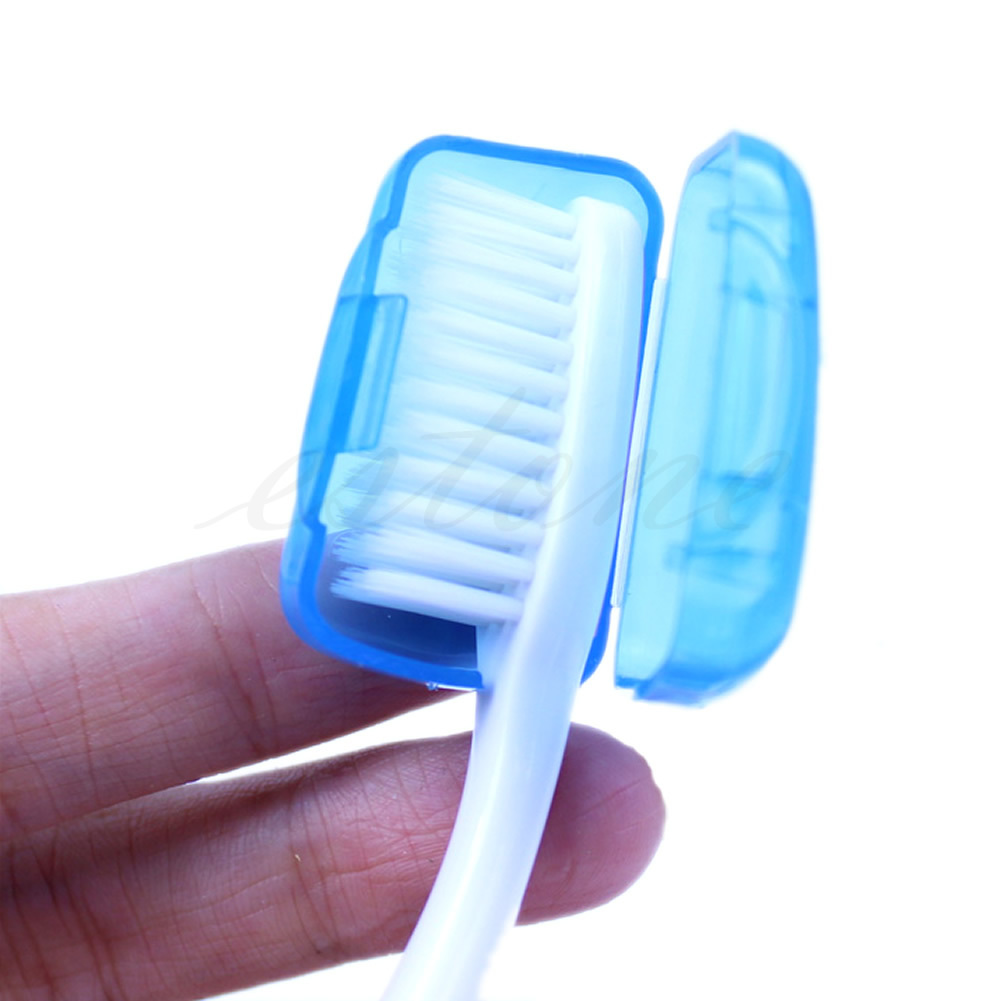 5 Pcs Portable Colorful Travels Toothbrush Head Cover Case Cap Hike Campsite Brush Cleaner Protector Storage Toothbrush Head