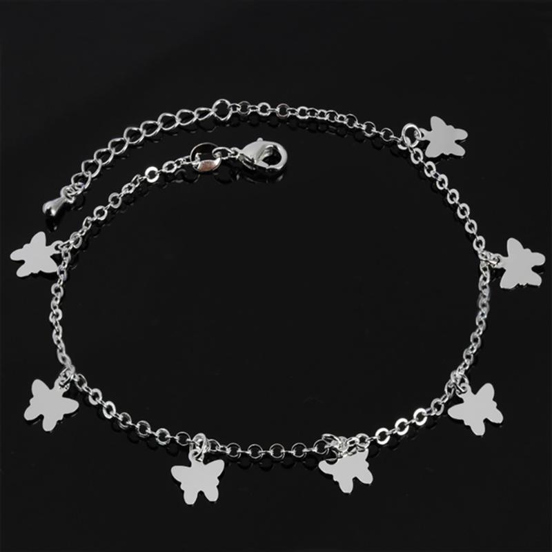 Anklets 1Pcs Butterfly Shape Ankle Bracelet Trendy Feet Bracelets Chain Jewelry For Women, Red;blue
Anklets 1Pcs Butterfly Shape Ankle Bracelet Trendy Feet Bracelets Chain Jewelry For Women, Red;blue
