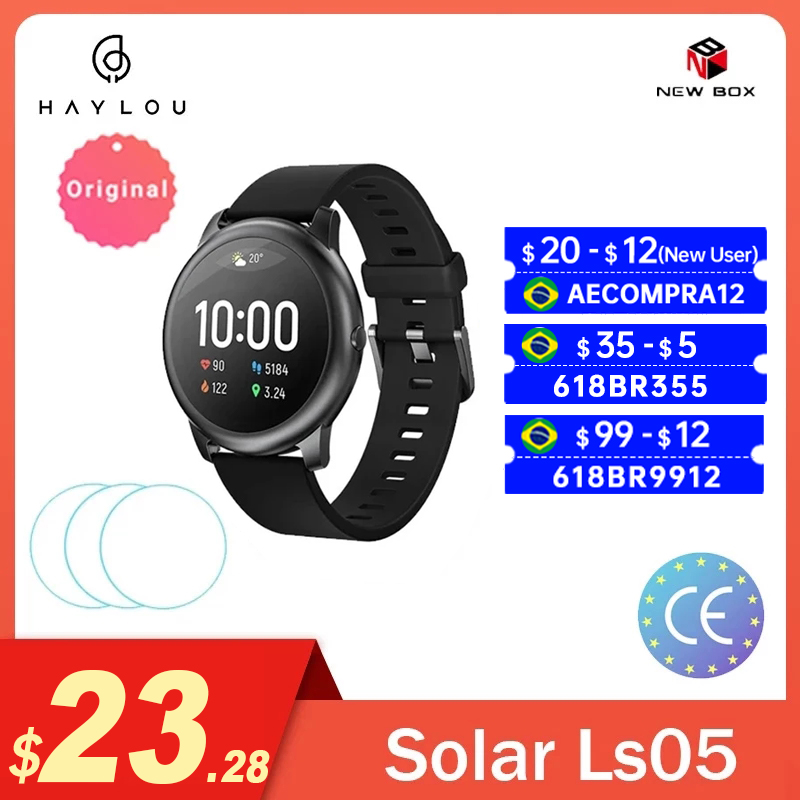 Haylou Solar Smart Watch IP68 Waterproof Smartwatch Women Men Watches For Android iOS Fitness Tracker Haylou LS05 From Youping, Standard solar
Haylou Solar Smart Watch IP68 Waterproof Smartwatch Women Men Watches For Android iOS Fitness Tracker Haylou LS05 From Youping, Standard solar