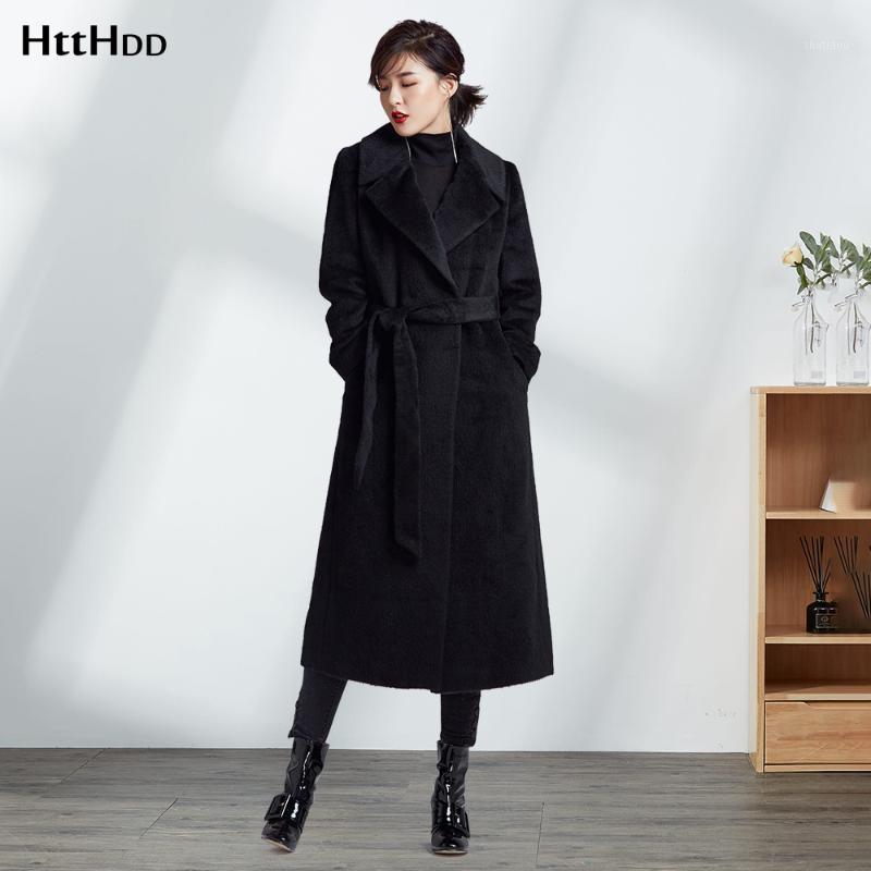 Women's Wool & Blends 2021 Casual Black Slim Pocket Coats Fashion Ladies Autumn Long Sleeve Thicken Jacket High Quality Adjustable Belt
Women's Wool & Blends 2021 Casual Black Slim Pocket Coats Fashion Ladies Autumn Long Sleeve Thicken Jacket High Quality Adjustable Belt