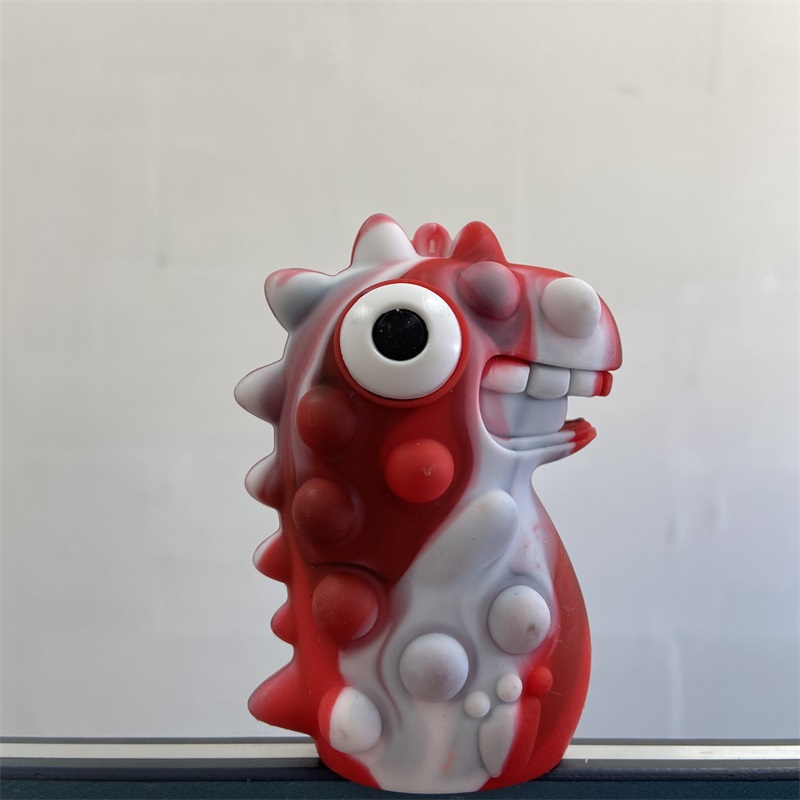 Fidget Toys Squishy Easter New Silicone 3D Spherical dinosaur press bubble ball fingertips decompression vent toy
