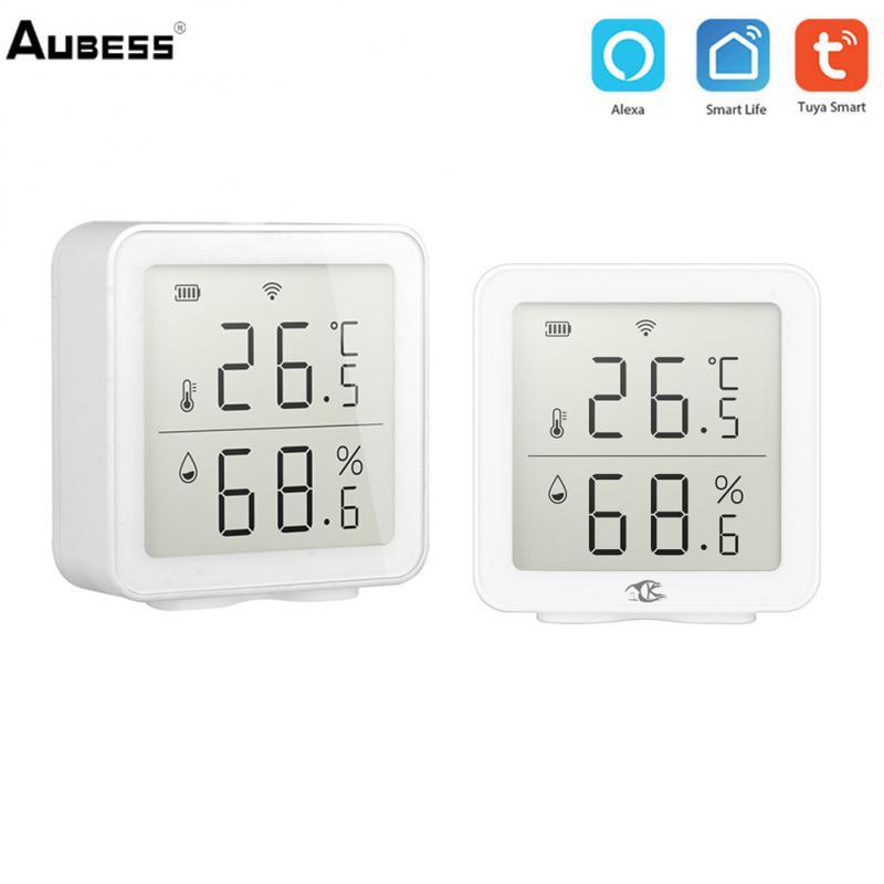 Smart Home Control AUBESS Tuya WIFI Temperature And Humidity Sensor Indoor Hygrometer Thermometer Detector Support Alexa Life
Smart Home Control AUBESS Tuya WIFI Temperature And Humidity Sensor Indoor Hygrometer Thermometer Detector Support Alexa Life