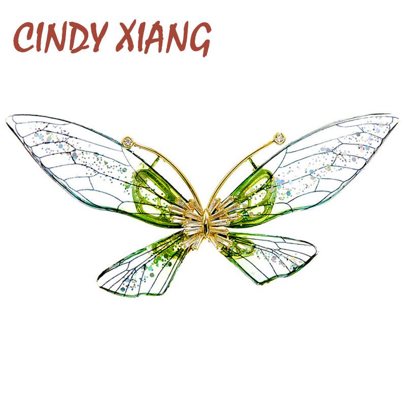 Pins, Brooches CINDY XIANG Arrival Beautiful Butterfly For Women Cubic Zirconia Insect Pin Copper Brooch 3 Colors Available Gift, Gray
Pins, Brooches CINDY XIANG Arrival Beautiful Butterfly For Women Cubic Zirconia Insect Pin Copper Brooch 3 Colors Available Gift, Gray