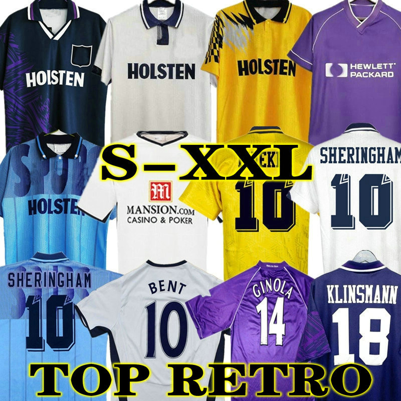 Klinsmann 08 09 Retro soccer jersey vintage GASCOIGNE ANDERTON SHERINGHAM 1990 1998 1991 1982 Tottenham Ginola Ferdinand 92 94 95 Classic Centenary uniforms, 92 94 3rd
Klinsmann 08 09 Retro soccer jersey vintage GASCOIGNE ANDERTON SHERINGHAM 1990 1998 1991 1982 Tottenham Ginola Ferdinand 92 94 95 Classic Centenary uniforms, 92 94 3rd