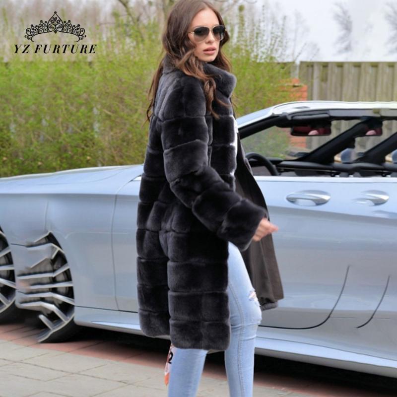 Women's Fur & Faux 2021 Women Winter Real Skin Rex Coat Mandarin Collar Jacket Natural Full Length Long Garb, Black
Women's Fur & Faux 2021 Women Winter Real Skin Rex Coat Mandarin Collar Jacket Natural Full Length Long Garb, Black