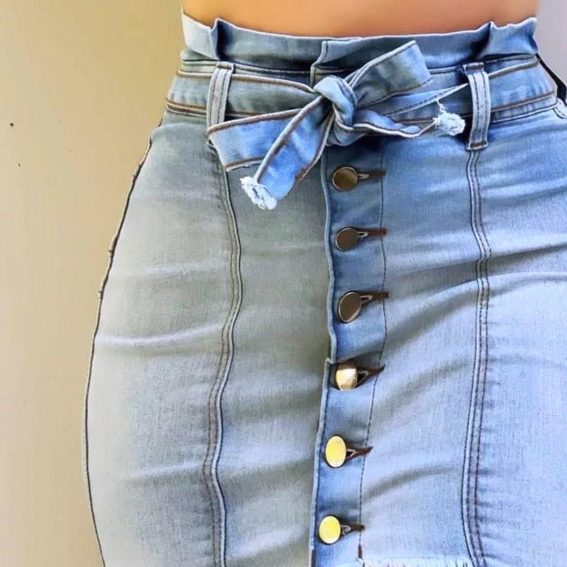 Sexy Button Skinny Denim Women Skirt Casual Solid Color Lace up Slim Upskirt plus size, Black
Sexy Button Skinny Denim Women Skirt Casual Solid Color Lace up Slim Upskirt plus size, Black
