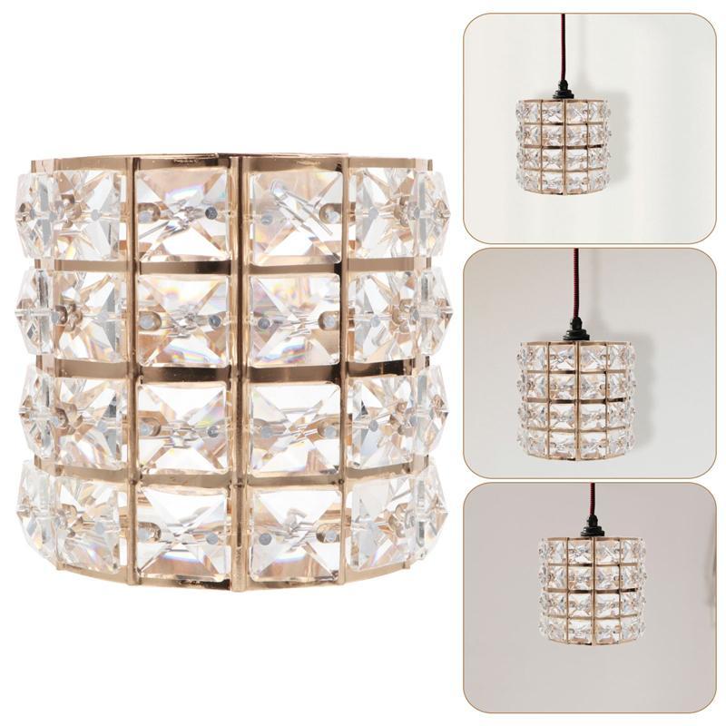 Lamp Covers & Shades Modern Crystal Ceiling Shade Luxury Chandelier Hanging Light Cover Pendant For Villa Lobby Living Room Cafe Bar Decorat
Lamp Covers & Shades Modern Crystal Ceiling Shade Luxury Chandelier Hanging Light Cover Pendant For Villa Lobby Living Room Cafe Bar Decorat