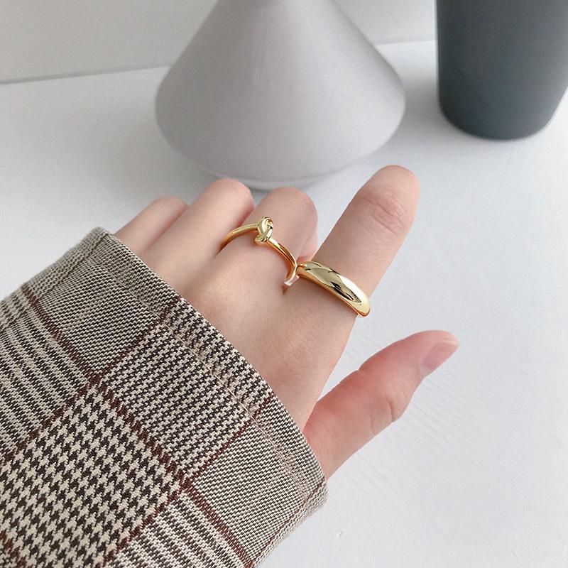 Cluster Rings Silvology Round Curved Surface Glossy 925 Sterling Silver Geometric Elegant OpenRings For Women Fashionable Jewelry Charm, Golden;silver
Cluster Rings Silvology Round Curved Surface Glossy 925 Sterling Silver Geometric Elegant OpenRings For Women Fashionable Jewelry Charm, Golden;silver