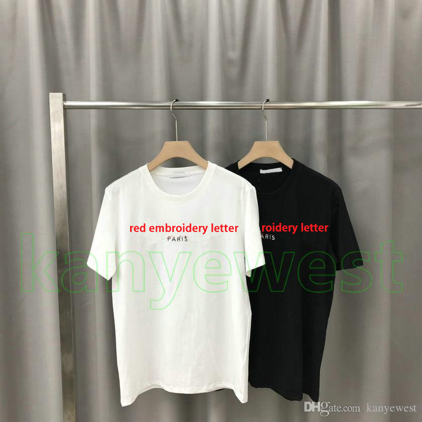 summer paris designer Mens T shirt red Embroidered classic letter print Fashion High Quality Casual tshirt t-shirt cotton Tops tee
summer paris designer Mens T shirt red Embroidered classic letter print Fashion High Quality Casual tshirt t-shirt cotton Tops tee