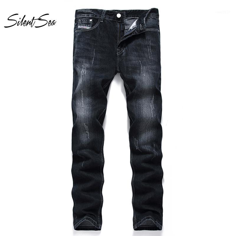 Men's Jeans Silentsea Fashion Men Straight Fit High Quality Cotton Biker Denim Skinny Plus Size Black Color, Blue
Men's Jeans Silentsea Fashion Men Straight Fit High Quality Cotton Biker Denim Skinny Plus Size Black Color, Blue