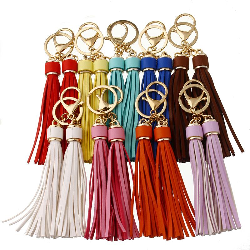 Keychains Fashion Tassel Key Chain Women Cute KeyChain Bag Accessory - Silk Tassels Car Ring Fringe Jewelry F7258
Keychains Fashion Tassel Key Chain Women Cute KeyChain Bag Accessory - Silk Tassels Car Ring Fringe Jewelry F7258