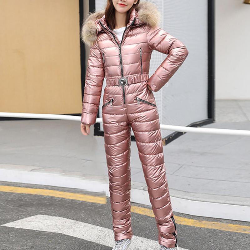 Running Sets Ski Suit High-waist Super Comfortable Solid Color Women One-piece Hooded Jacket Jumpsuit For Outdoor, Blue
Running Sets Ski Suit High-waist Super Comfortable Solid Color Women One-piece Hooded Jacket Jumpsuit For Outdoor, Blue