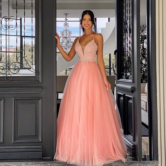 2021 Plus Size Arabic Aso Ebi Sexy Backless Beaded Prom Dresses Spaghetti A-line Tulle Evening Formal Party Second Bridesmaid Reception Gowns Dress ZJ