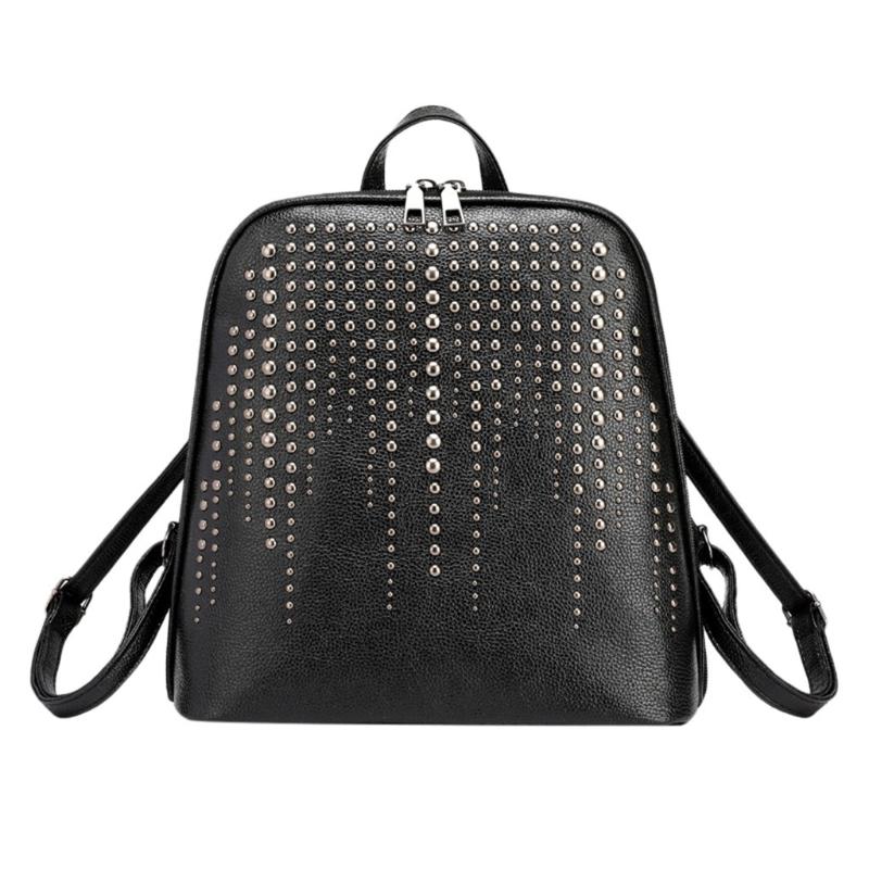 Outdoor Bags Classic Women's Fashion Street Backpack Retro Large Capacity Zip Pocket Multi-Function Bagpack Ladies School, Black
Outdoor Bags Classic Women's Fashion Street Backpack Retro Large Capacity Zip Pocket Multi-Function Bagpack Ladies School, Black