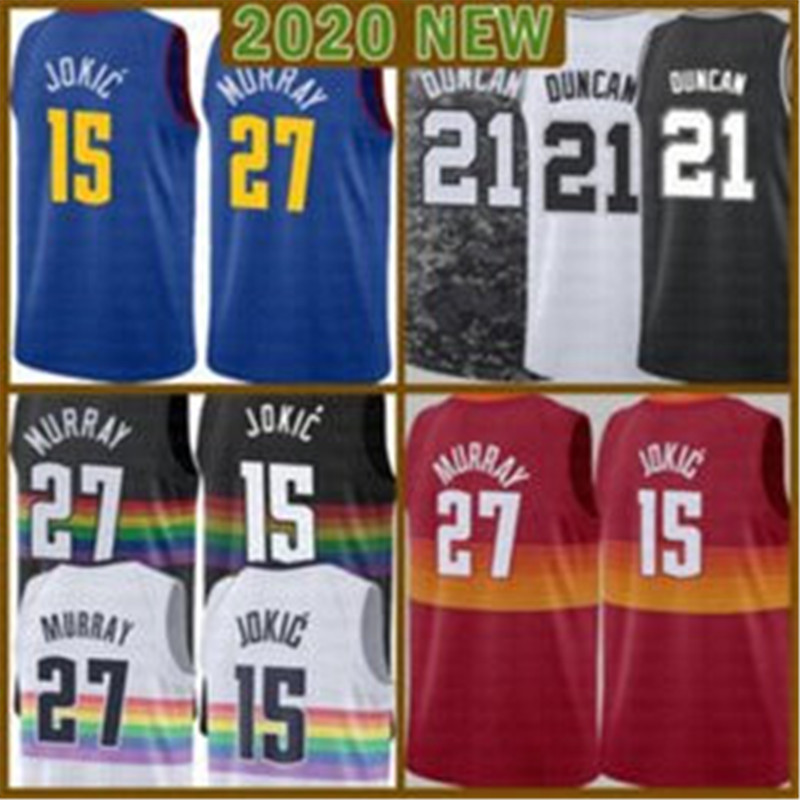 2021 New Jamal 27 Murray basketball jersey Nikola Mens 15 Jokic Mesh Demar 10 DeRozan Retro Derrick 4 White Cheap Manu 20 Ginobili Green, Black;red
2021 New Jamal 27 Murray basketball jersey Nikola Mens 15 Jokic Mesh Demar 10 DeRozan Retro Derrick 4 White Cheap Manu 20 Ginobili Green, Black;red
