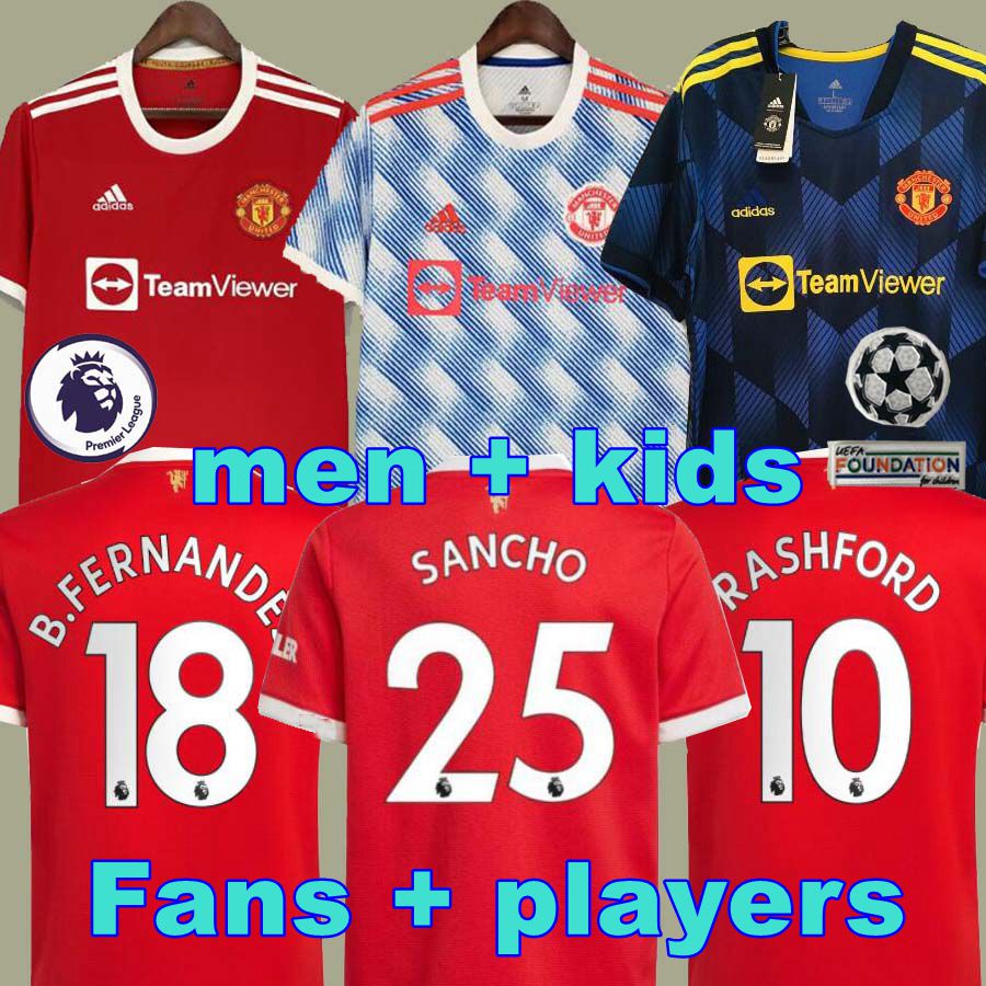 Thailand Quality 2021 2022 Manchester United Soccer Jerseys BRUNO FERNANDES SANCHO CAVANI LINGARD POGBA RASHFORD HOME Man Utd VAN DE BEEK KI, Black;yellow
Thailand Quality 2021 2022 Manchester United Soccer Jerseys BRUNO FERNANDES SANCHO CAVANI LINGARD POGBA RASHFORD HOME Man Utd VAN DE BEEK KI, Black;yellow