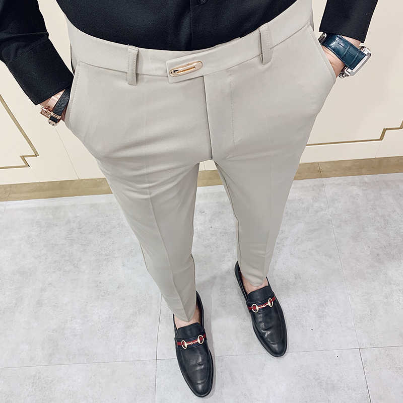 Pantalones Hombre Spring Summer 2020 New Pants Men Korean Slim Men Business Dress Pants Streetwear Man Trousers Plus Size 28-36 X0615, Khaki
Pantalones Hombre Spring Summer 2020 New Pants Men Korean Slim Men Business Dress Pants Streetwear Man Trousers Plus Size 28-36 X0615, Khaki