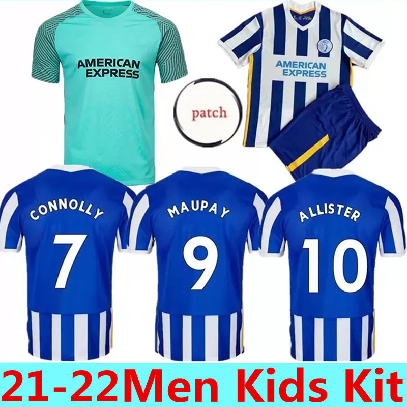 21 22 Brlghton Hove Albion FC Soccer Jerseys MAUPAY Cucurella WEBSTER TROSSARD MARCH Mac Allister Mwepu CONNOLLY Moder Home Away men kids ki, Black;yellow
21 22 Brlghton Hove Albion FC Soccer Jerseys MAUPAY Cucurella WEBSTER TROSSARD MARCH Mac Allister Mwepu CONNOLLY Moder Home Away men kids ki, Black;yellow