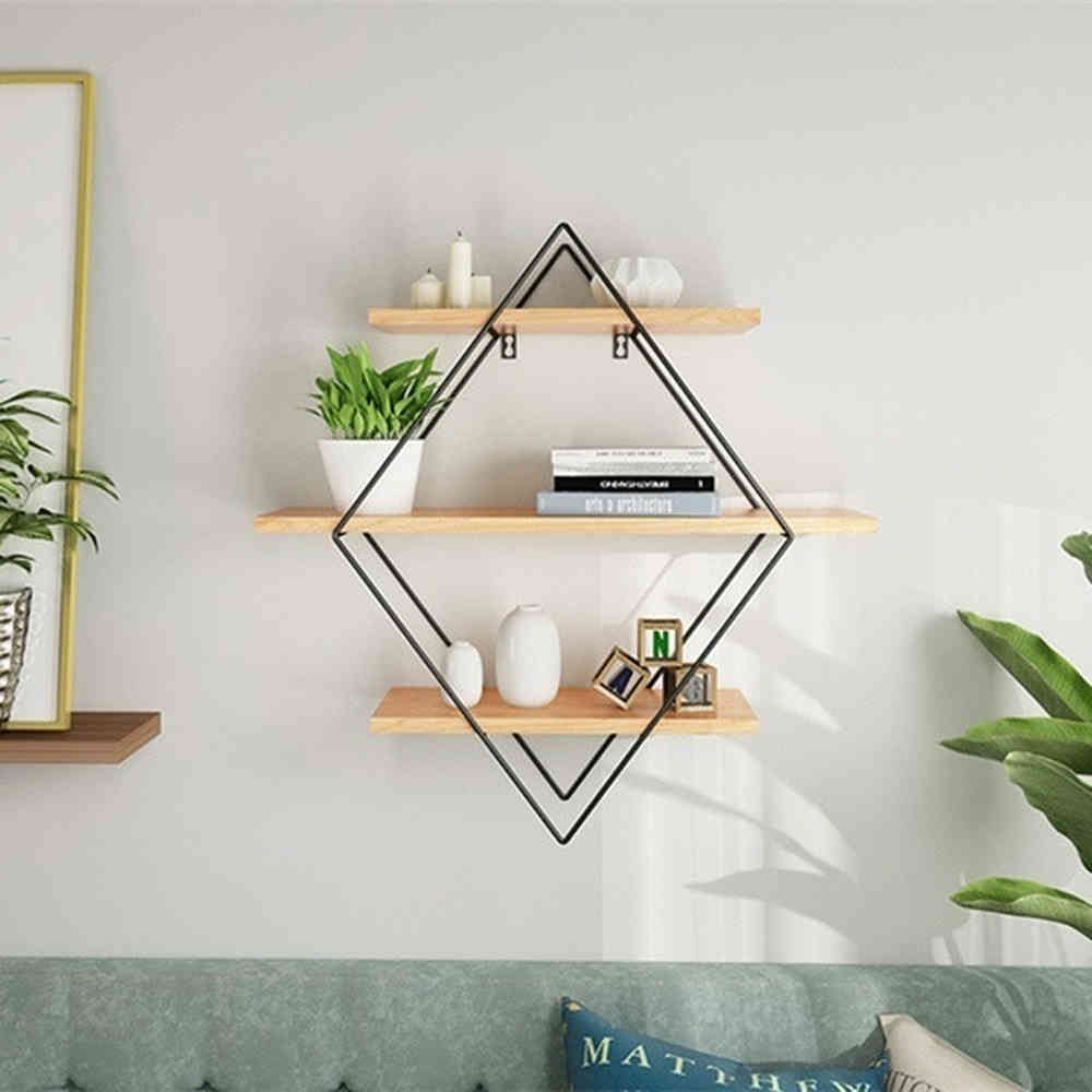 Wooden Iron Wall Storage Shelf Wall Mounted Storage Rack Organization For Kitchen Bedroom Home Decor Kid Room Wall Decor Holder T200319
Wooden Iron Wall Storage Shelf Wall Mounted Storage Rack Organization For Kitchen Bedroom Home Decor Kid Room Wall Decor Holder T200319