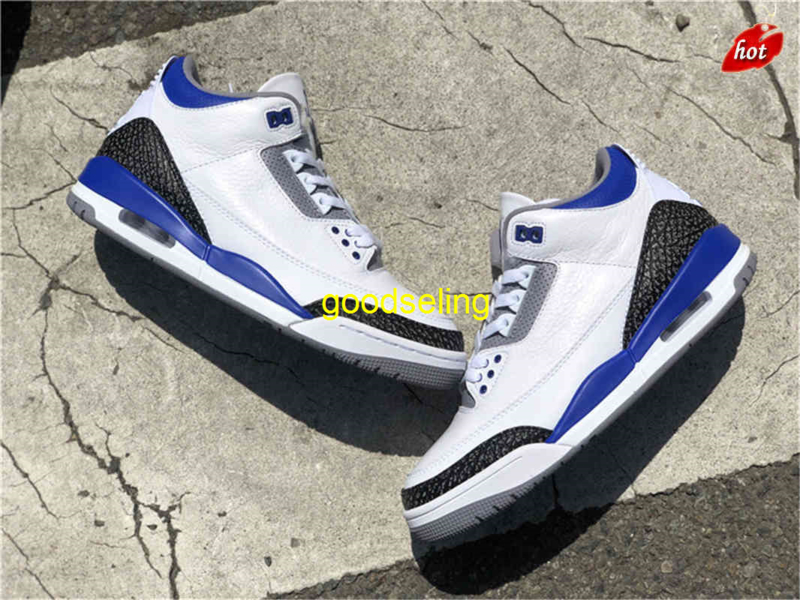 Shoes Release Authentic 3 Racer Blue Men Footwear White Black Cement Grey CT8532-145 Real Leather Sports Sneakers, Bubble wrap packaging
Shoes Release Authentic 3 Racer Blue Men Footwear White Black Cement Grey CT8532-145 Real Leather Sports Sneakers, Bubble wrap packaging