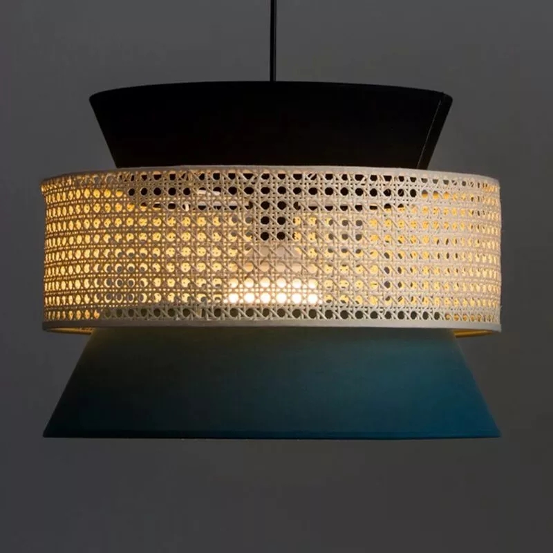 Modern Rattan Pendant Lights Restaurant Shop Creative Lamp Tatami Japanese Style Lamps Lighting Fixture