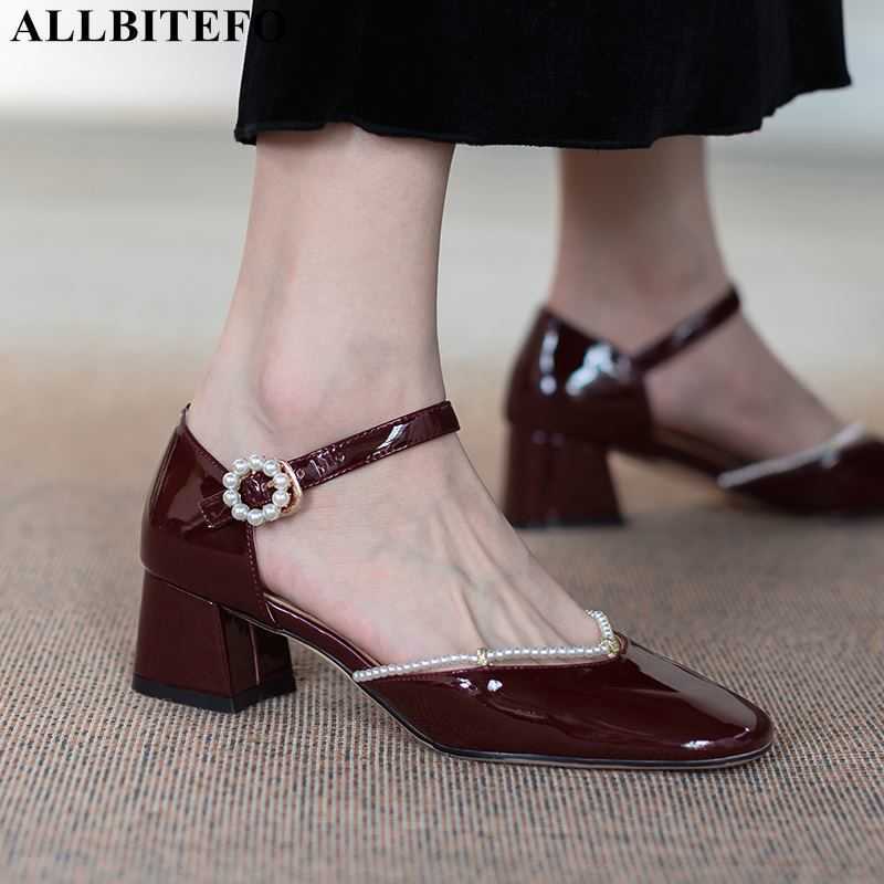 ALLBITEFO two-piece natural genuine leather women heels shoes square toe summer high heel shoes fashion casual high heels 210611, As picture
ALLBITEFO two-piece natural genuine leather women heels shoes square toe summer high heel shoes fashion casual high heels 210611, As picture