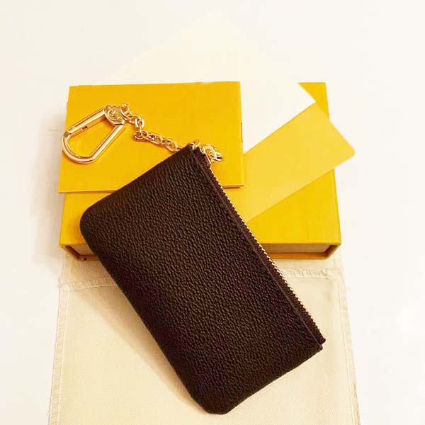 High quality Luxury design Portable KEY P0UCH wallet classic Man/women Coin Purse Chain bag With dust bag and box, Brown grid
High quality Luxury design Portable KEY P0UCH wallet classic Man/women Coin Purse Chain bag With dust bag and box, Brown grid