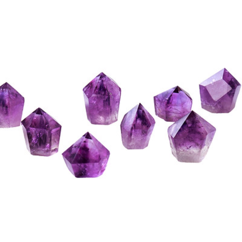 Natural Amethyst Crystal Quartz Point Crafts Reiki healing Chakra Gemstone Rough Stone Energy Degaussing Ornaments
Natural Amethyst Crystal Quartz Point Crafts Reiki healing Chakra Gemstone Rough Stone Energy Degaussing Ornaments