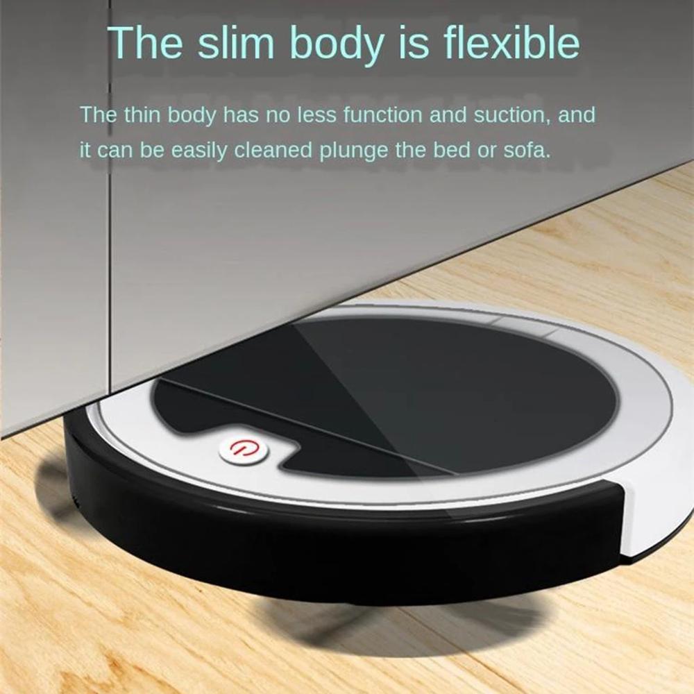 Home Smart Sweeper Robot Remote Control Type Automatic Touch Sensing Planning Path Ultra-Thin Cleaning Vacuum Cleaner