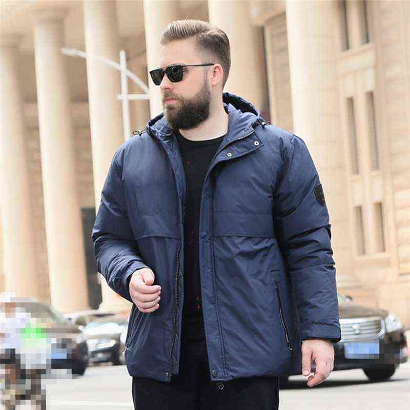 Winter large size new men's hooded plus fertilizer to increase cold and warm 10xl down jacket 125kg tide fat fashion Y1103, Black
Winter large size new men's hooded plus fertilizer to increase cold and warm 10xl down jacket 125kg tide fat fashion Y1103, Black