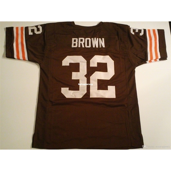 Retro #32 Jim Cheap MITCHELL & NESS Jersey Stitching men's Football Jerseys College NCAA, Brown
Retro #32 Jim Cheap MITCHELL & NESS Jersey Stitching men's Football Jerseys College NCAA, Brown