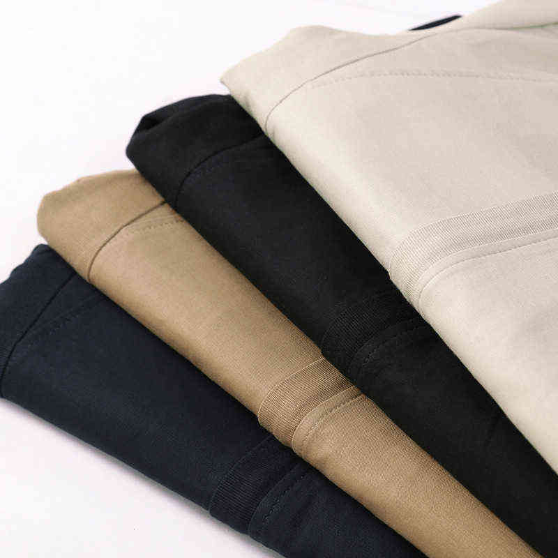 Mens Jacket Fashion Standing Collar Jacket Coats Men Slim Fit Business Casual Male Jackets Men Clothing Plus Size M-5XL Solid 211110
