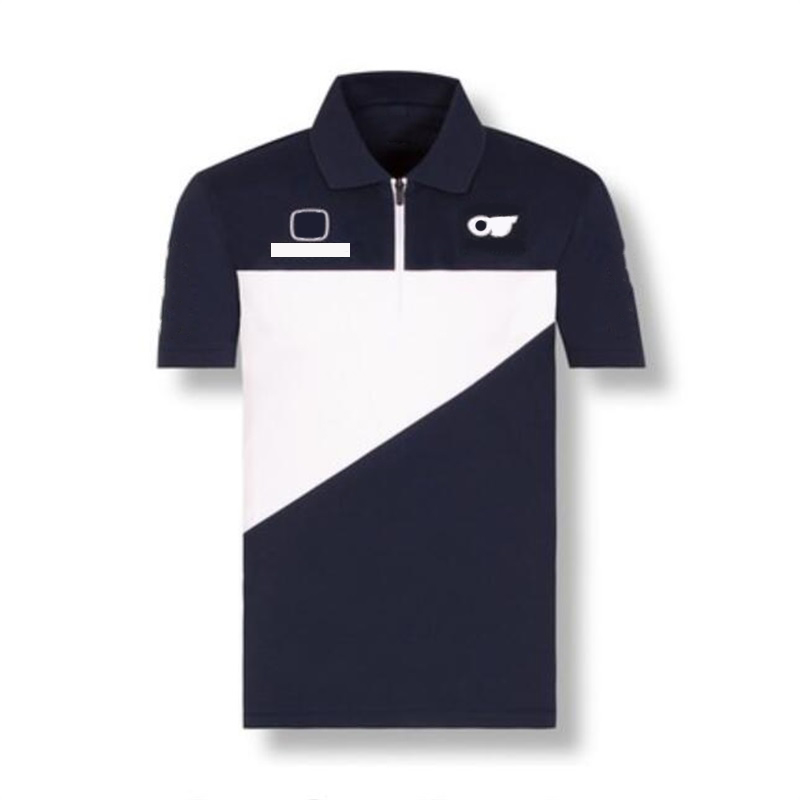 F1 Racing POLO Shirt 2021 Formula One Team Logo T-shirt Lapel Short Sleeve Fans Same Style for Men and Women