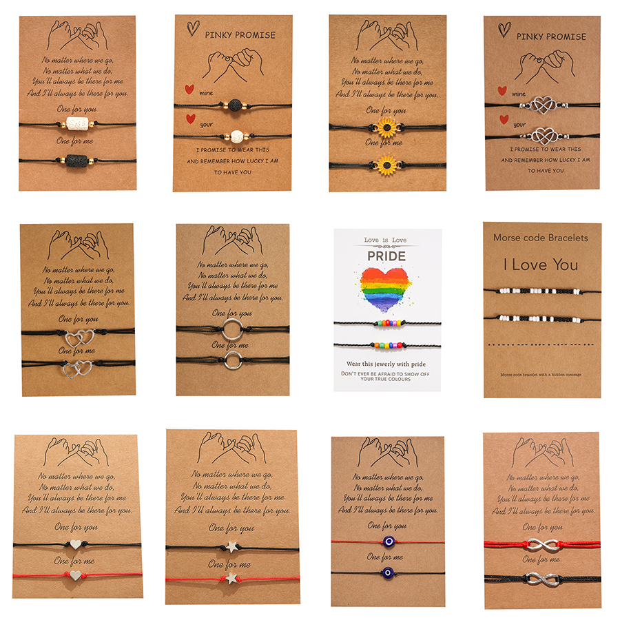 Adjustable Rope Charm Heart Bracelet Set Women Men Infinity Love Heart Sunflower Volcanic Stone Beads Matching Paired Bracelets, Golden;silver
Adjustable Rope Charm Heart Bracelet Set Women Men Infinity Love Heart Sunflower Volcanic Stone Beads Matching Paired Bracelets, Golden;silver