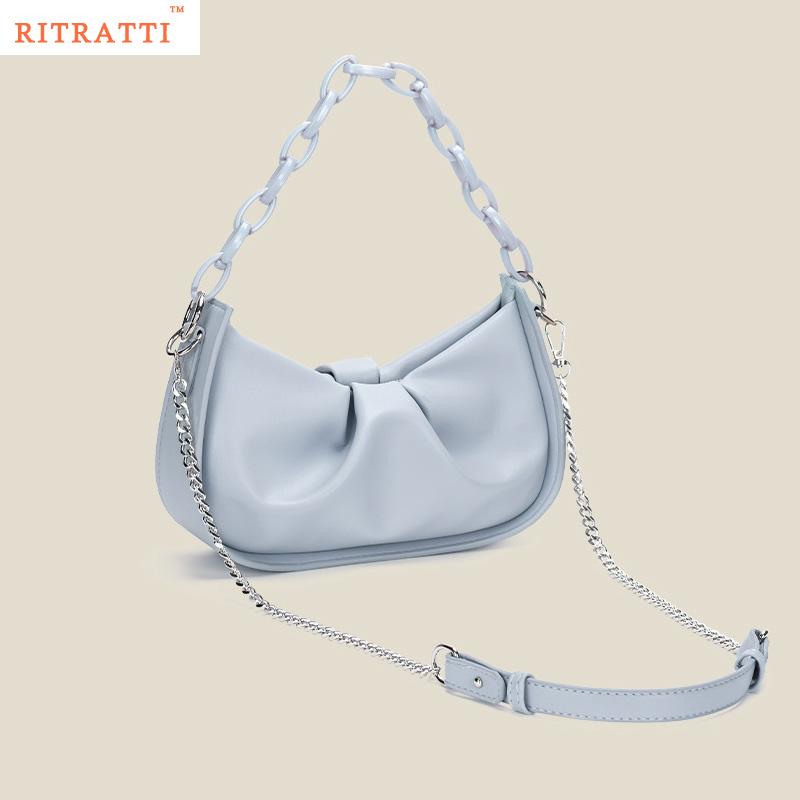 Cross Body RITRATTI Bag For Women Cloud 2021 Fashion Soft Leather Women's Designer Handbag Travel Shoulder Bags Armpit, Blue
Cross Body RITRATTI Bag For Women Cloud 2021 Fashion Soft Leather Women's Designer Handbag Travel Shoulder Bags Armpit, Blue