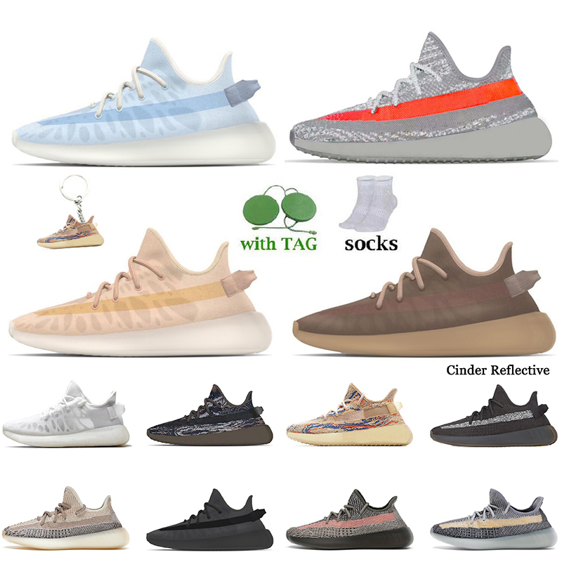 2021 Men Women Kanye Running Shoes V2 MX Oat Rock Mens Sneakers Beluga Reflective Mono Ice Mist Clay White Black Ash Stone Blue Pearl Tail Light Sports Trainers, #38 cloud white 36-48
2021 Men Women Kanye Running Shoes V2 MX Oat Rock Mens Sneakers Beluga Reflective Mono Ice Mist Clay White Black Ash Stone Blue Pearl Tail Light Sports Trainers, #38 cloud white 36-48