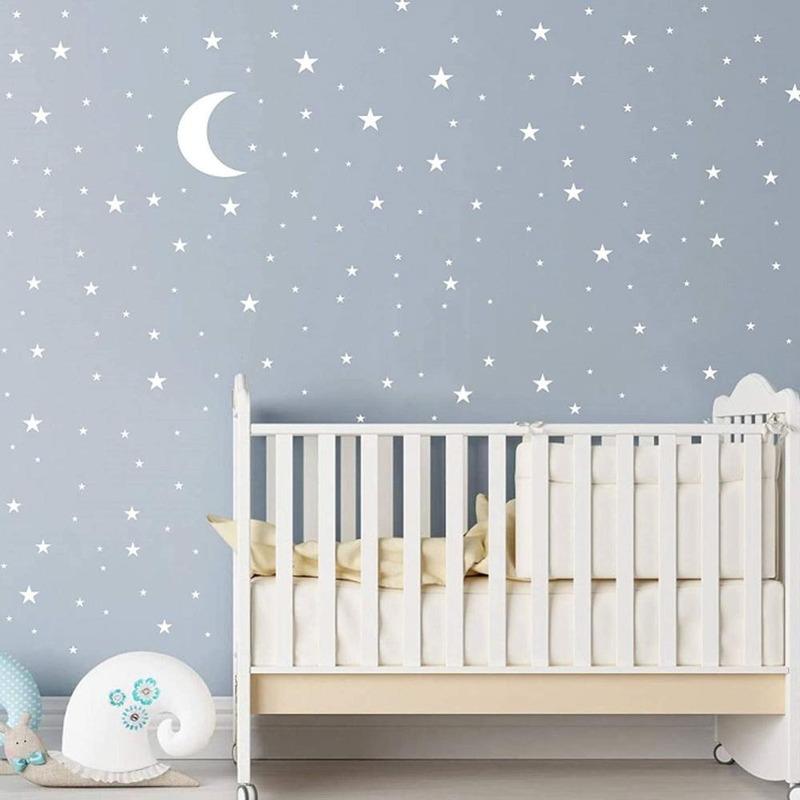 Wall Stickers Star Moon Combination Sticker For Kids Baby Rooms Bedroom Background Home Decoration Wallpaper DIY Decals Nursery
Wall Stickers Star Moon Combination Sticker For Kids Baby Rooms Bedroom Background Home Decoration Wallpaper DIY Decals Nursery