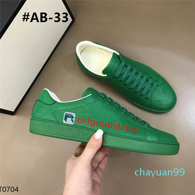 Luxurys Designers Shoes Top Quality Ace Bee Sneakers Triple Black White Red Leather Casual Dress Wedding Flats Heels Bottom Shoe Trainers, 21
Luxurys Designers Shoes Top Quality Ace Bee Sneakers Triple Black White Red Leather Casual Dress Wedding Flats Heels Bottom Shoe Trainers, 21